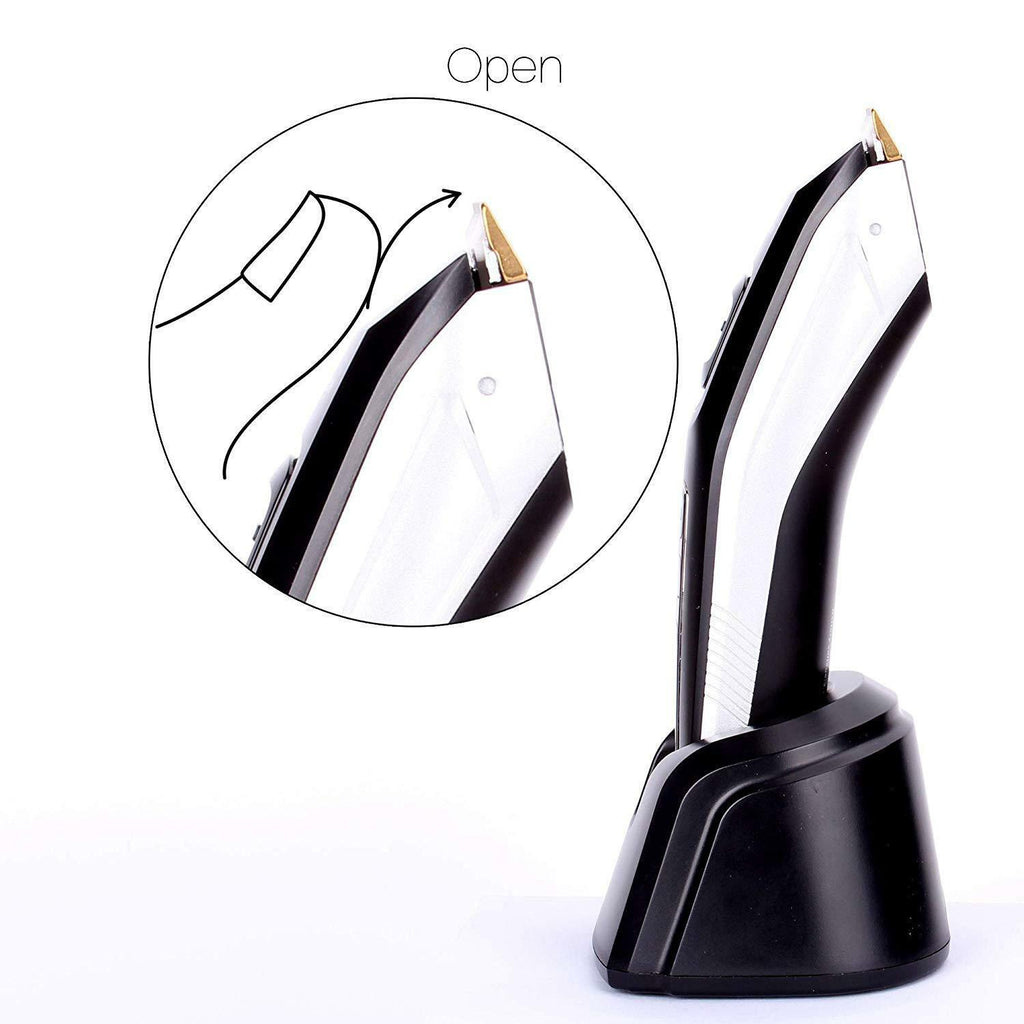 Machine Cut Hair Professional LED Screen Blades Ceramic ium