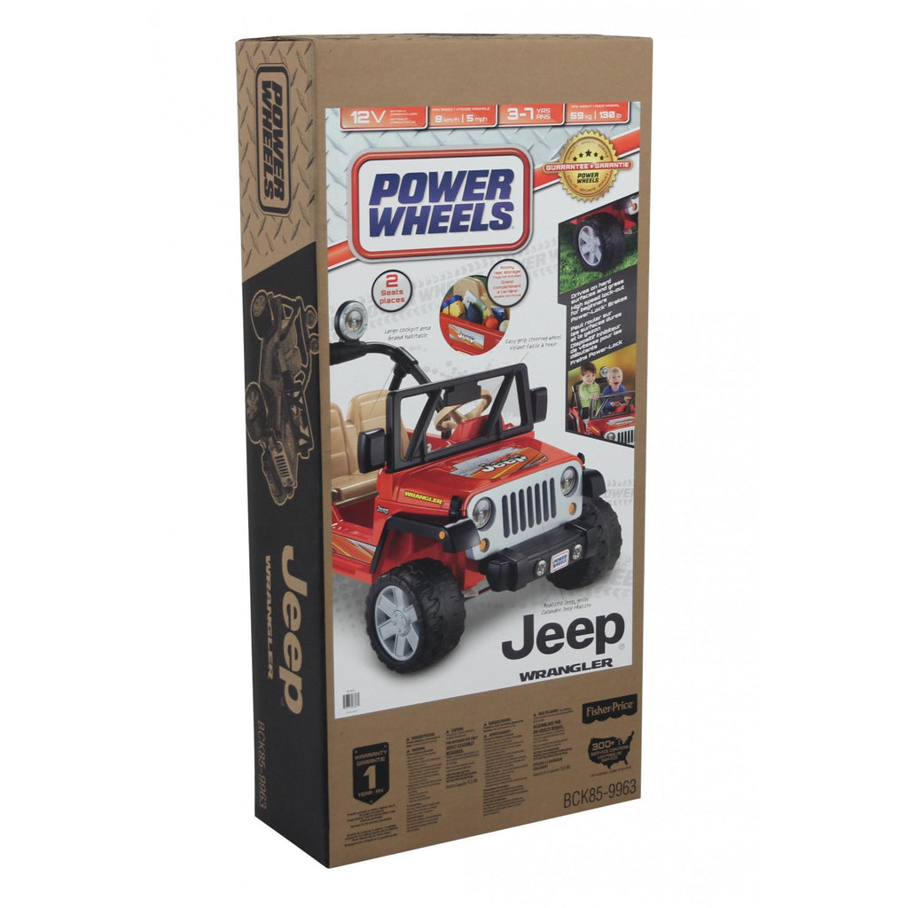 Power Wheels Jeep Wrangler 12-V Ride On
