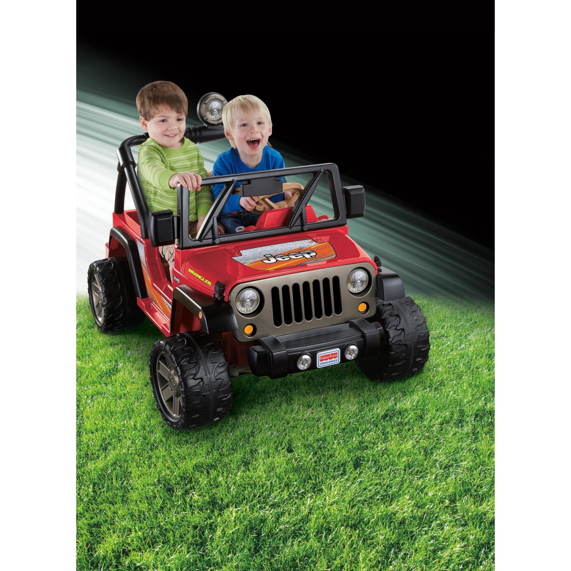 Power Wheels Jeep Wrangler 12-V Ride On