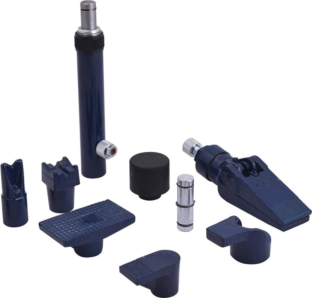 TCE TCE70401 Torin Portable Hydraulic Ram: Auto Body Frame Repair Kit with Blow Mold Carrying StoraCase, 4 Ton (8,000 lb) Capacity, Blue