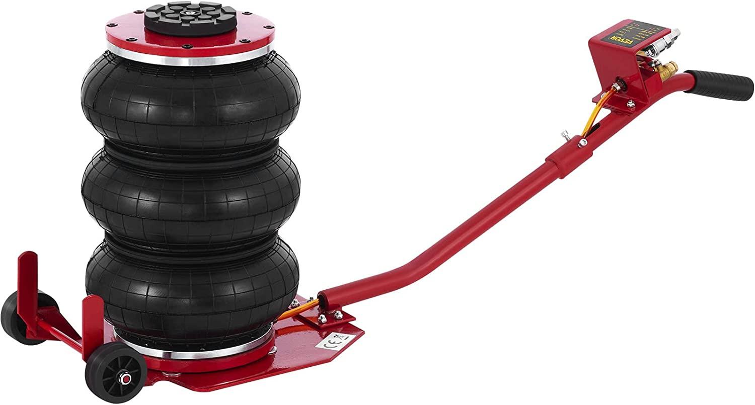 Bestauto Pneumatic Car Jack 6600lbs Heavy Duty Air Jack Lifting Height Up to 16 Inch