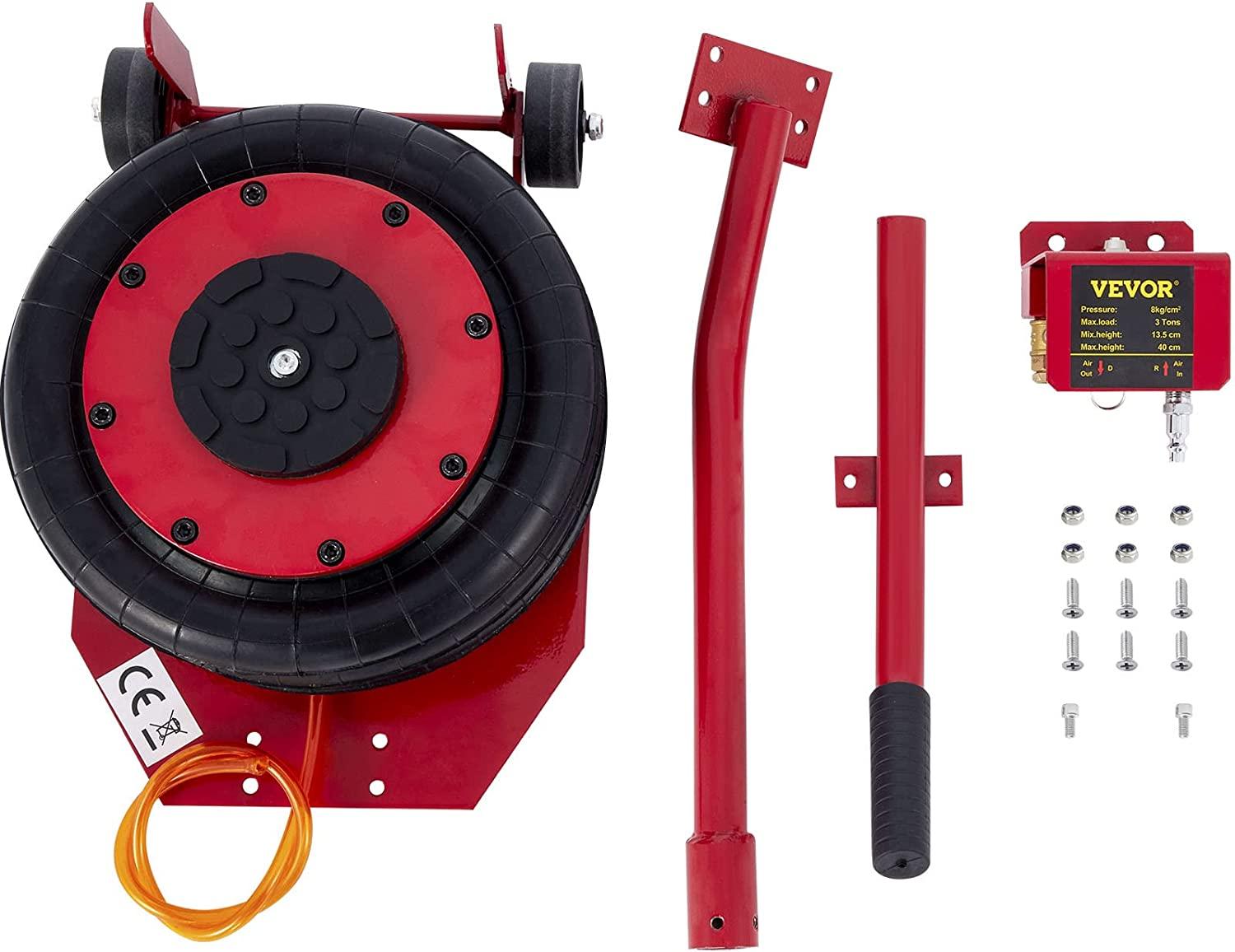 Bestauto Pneumatic Car Jack 6600lbs Heavy Duty Air Jack Lifting Height Up to 16 Inch