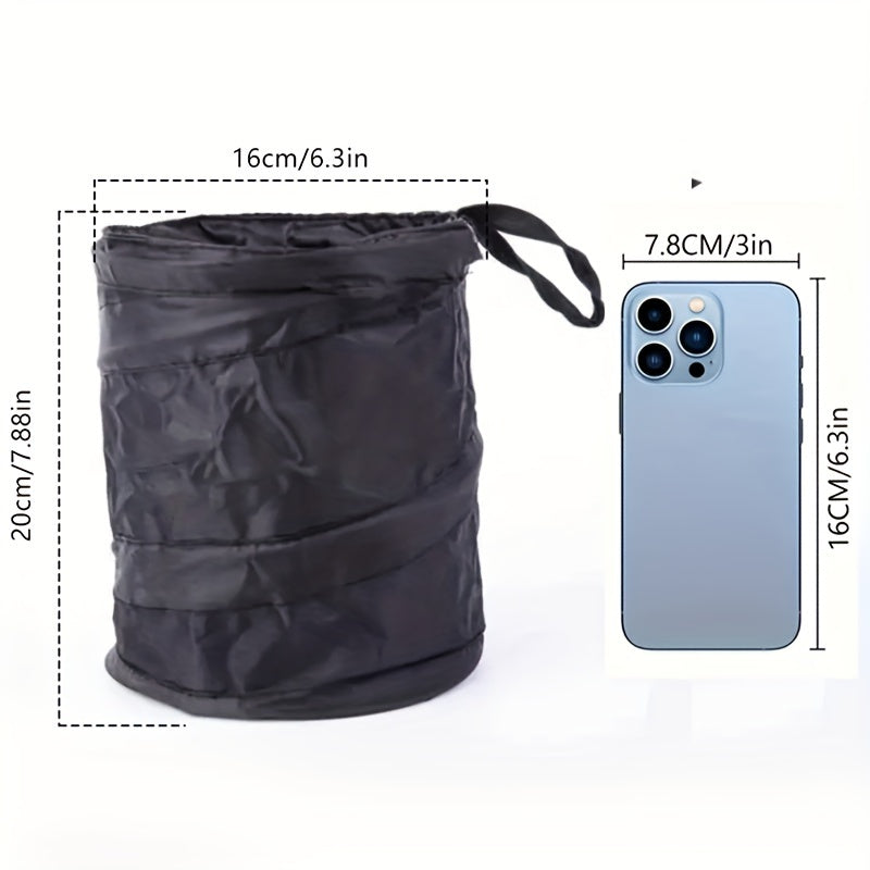 Keep Your Car Clean &amp; Organized with this Collapsible Car Trash Can!