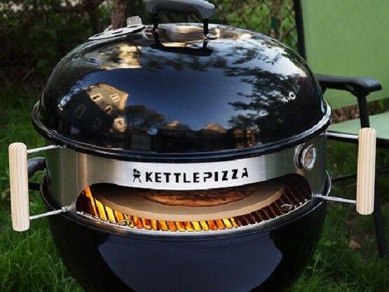 Fired Charcoal Grill Pizza Oven Kit for 18.5 and 22.5 in. Grill