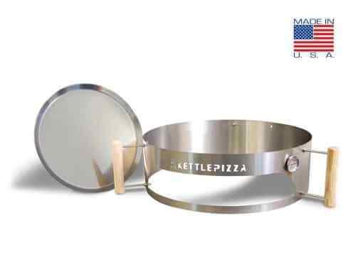 Fired Charcoal Grill Pizza Oven Kit for 18.5 and 22.5 in. Grill