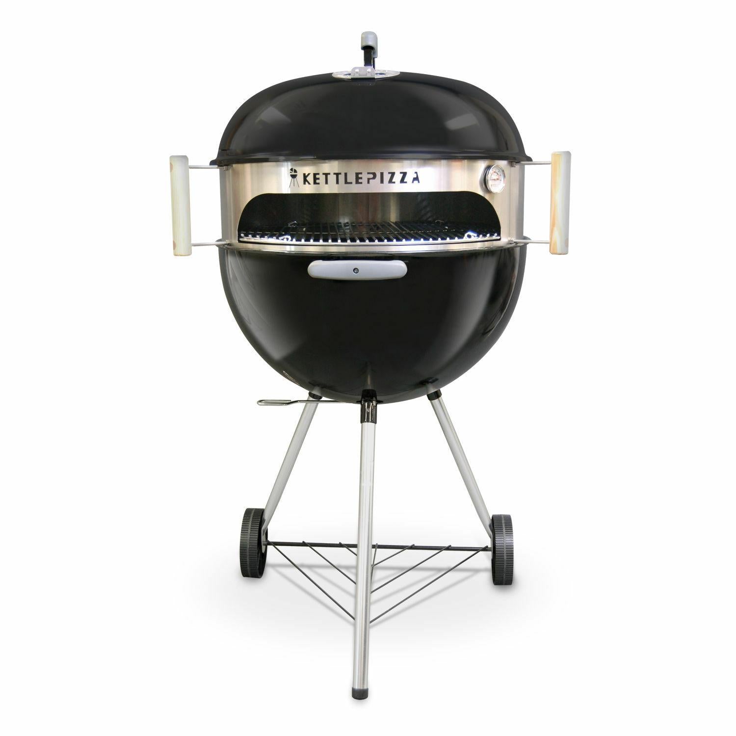 Fired Charcoal Grill Pizza Oven Kit for 18.5 and 22.5 in. Grill