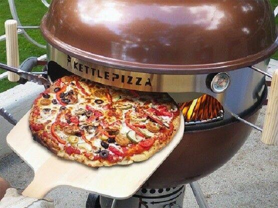 Fired Charcoal Grill Pizza Oven Kit for 18.5 and 22.5 in. Grill