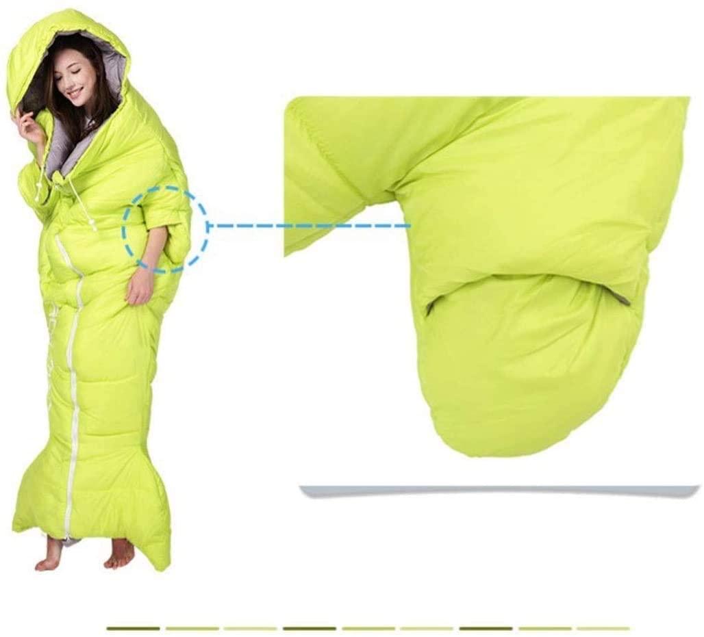FSGHJJKN BackpacSleeping Bag – Lightweight Warm & Cold Weather Sleeping Bags for Adults, Kids & Couples – Ideal for Hiking, Camping & Outdoor Adventures – Single