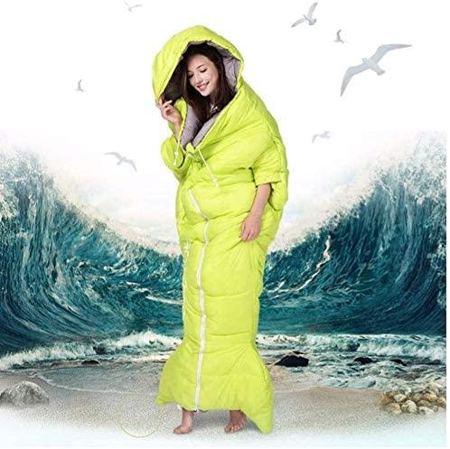 FSGHJJKN BackpacSleeping Bag – Lightweight Warm & Cold Weather Sleeping Bags for Adults, Kids & Couples – Ideal for Hiking, Camping & Outdoor Adventures – Single