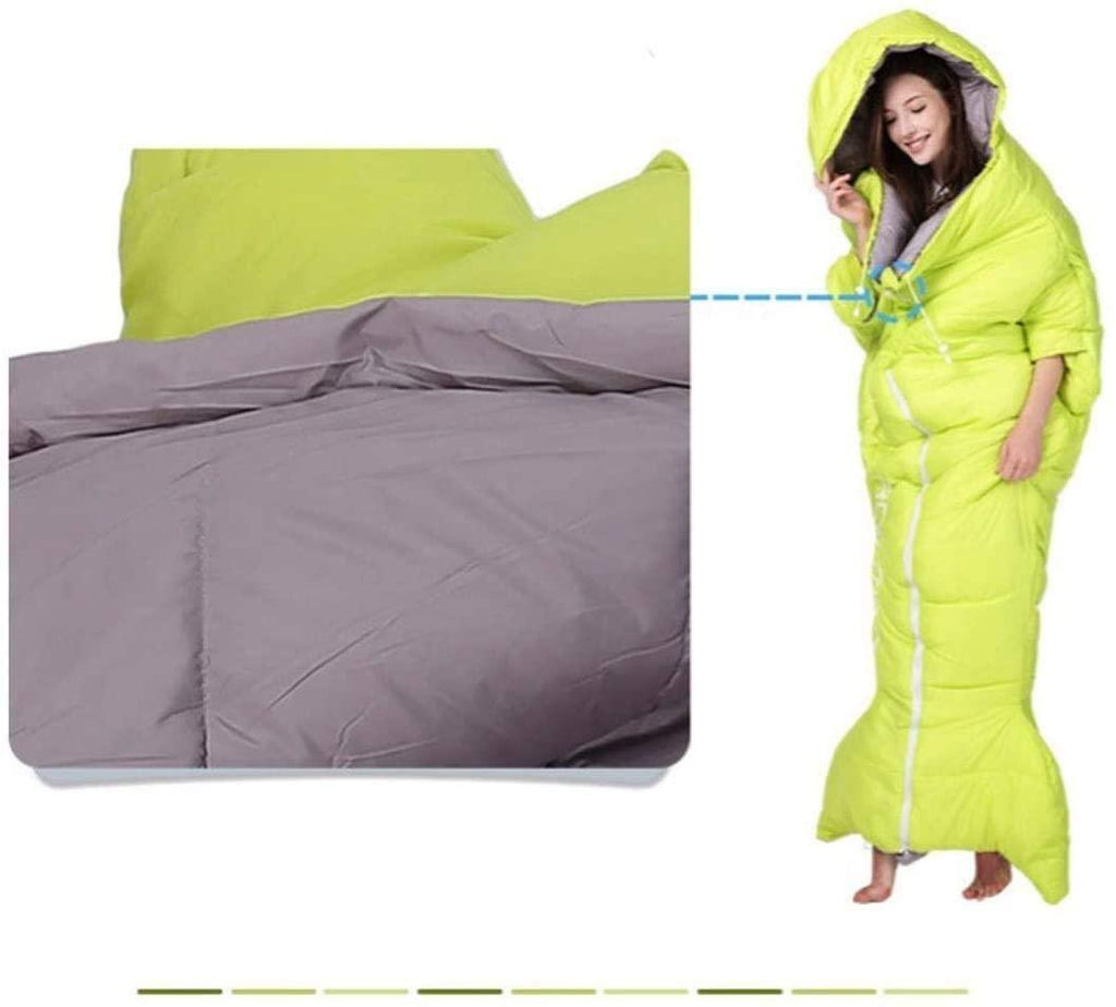 FSGHJJKN BackpacSleeping Bag – Lightweight Warm & Cold Weather Sleeping Bags for Adults, Kids & Couples – Ideal for Hiking, Camping & Outdoor Adventures – Single