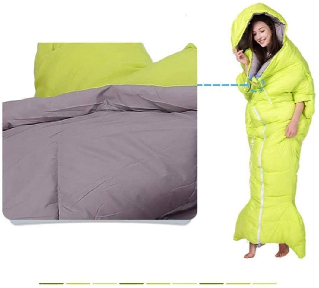 FSGHJJKN BackpacSleeping Bag – Lightweight Warm & Cold Weather Sleeping Bags for Adults, Kids & Couples – Ideal for Hiking, Camping & Outdoor Adventures – Single