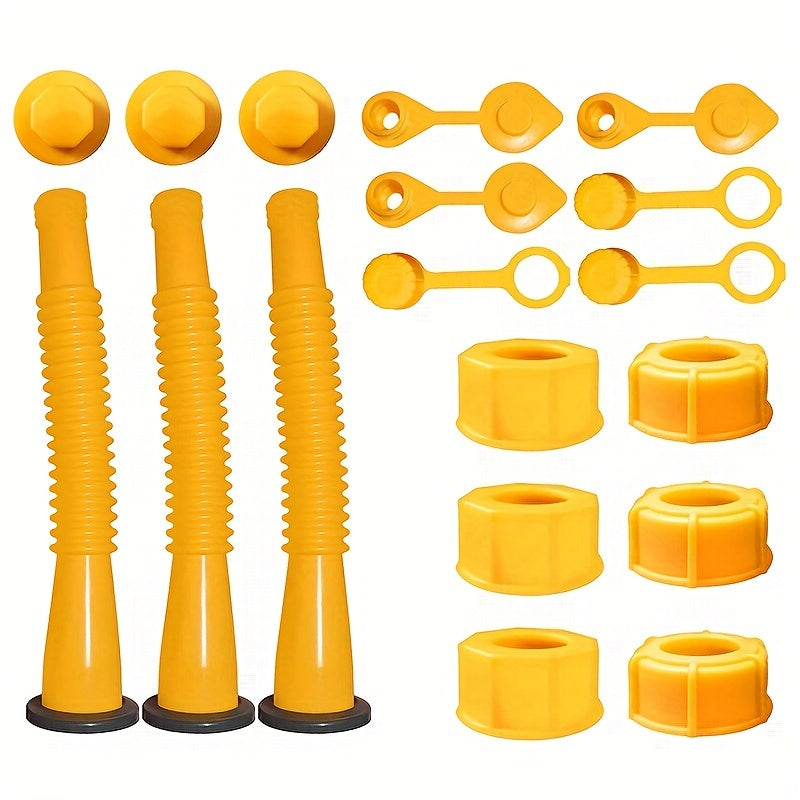 Gas Can Spout, Gas Can Nozzle Suitable For Most 1/2/5/10 Gal Oil Cans. Durable The Thickened Oil Gas Can Cap And Thickened Gasket