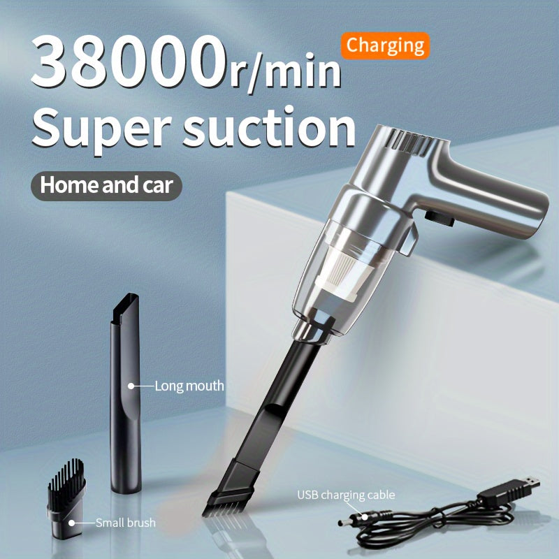 Wireless Car-mounted High-power Car Home Dual-purpose Indoor Super-suction Portable Vacuum Cleaner