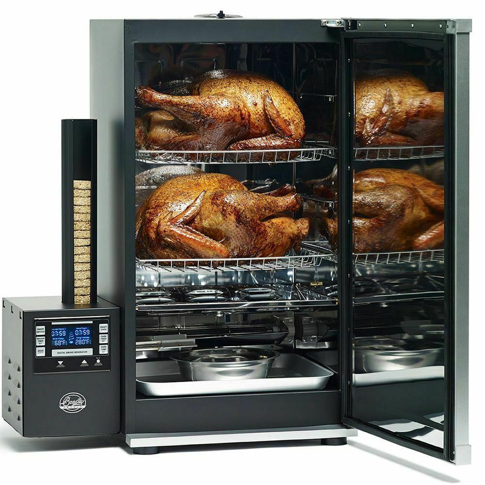 Smoker Digital 4 Rack Electric Meat / Food Smoker - BTDS76P
