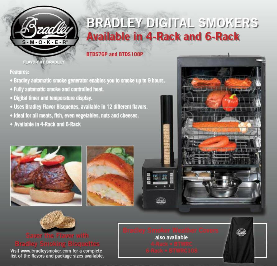 Smoker Digital 4 Rack Electric Meat / Food Smoker - BTDS76P