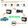 Car Battery Charger 12V 6A Pulse Repair LCD Display Smart Fast CharAGM Deep Cycle GEL Lead-Acid Charger For Auto Motorcycle