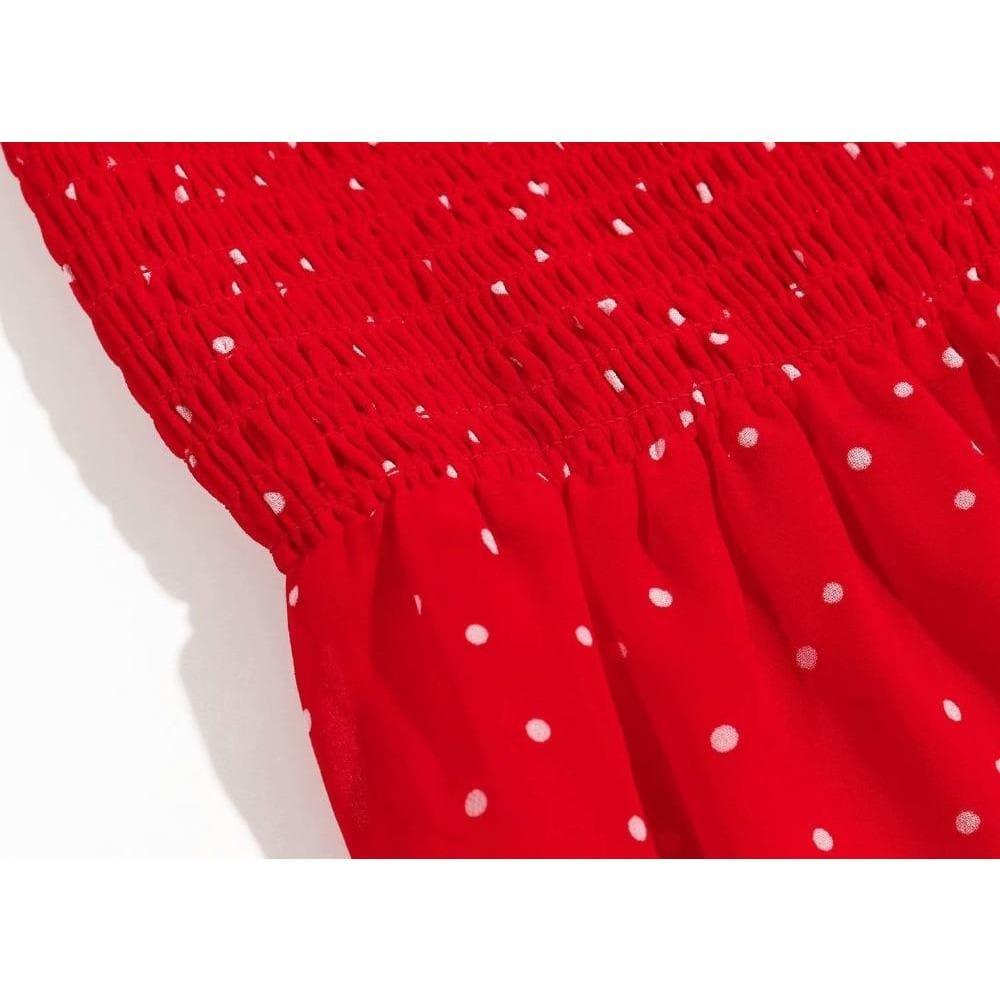 elegant spaghetti strap midi dress