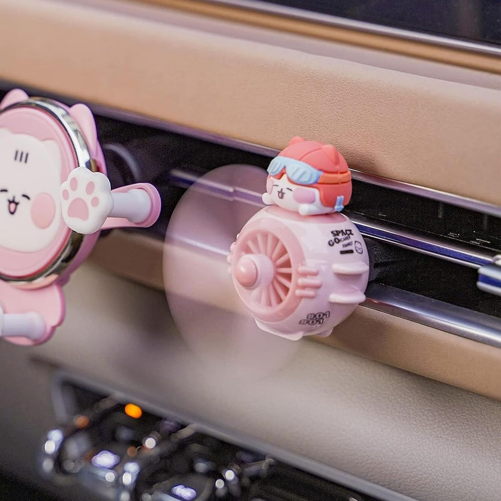 Cacacece Car Air Fresheners Cute Cat Pilot Automotive Air Outlet Creative Car Perfume Fragrance Automotive Decoration Air Fresheners for Cars
