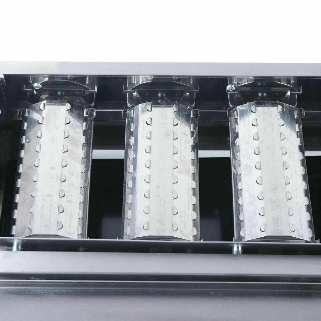 8 Burner CooGas BBQ Barbecue Grill LPG Commercial  Steel Gas Grill