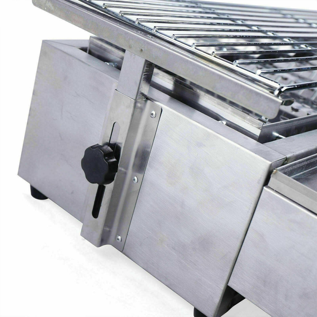 8 Burner CooGas BBQ Barbecue Grill LPG Commercial  Steel Gas Grill