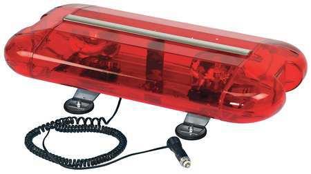 WOLO 3560M-R Mini Lightbar, gen, Red, Magnetic, 24 In