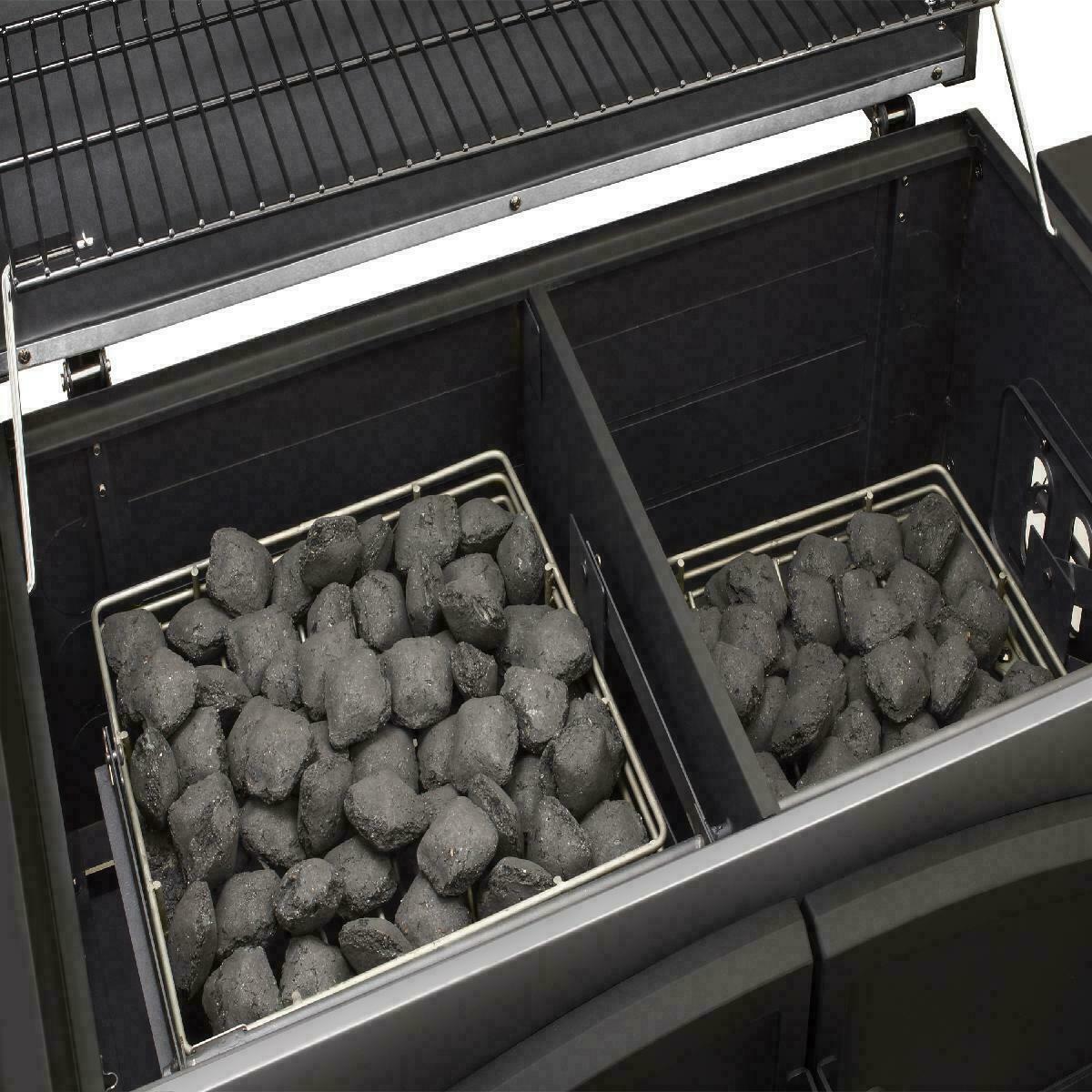 Charcoal Grill X-LarPremium Dual Chamber 816 Square Inches of CooSpace