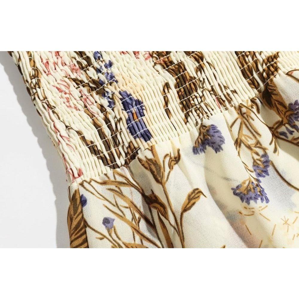 vintage autumn midi dress