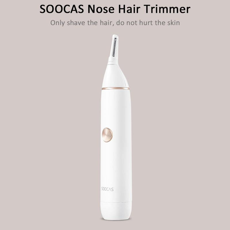 XIAOMI Youpin Soocas Electric Nose Hair Trimmer Ipx5 Waterproof Eyebrows EA E1i6
