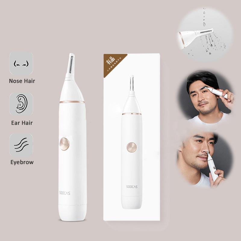 XIAOMI Youpin Soocas Electric Nose Hair Trimmer Ipx5 Waterproof Eyebrows EA E1i6