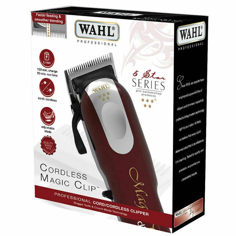 WAHL PROFESSIONAL 5 STAR  CLIP CORDLESS HAIR CLIPPER