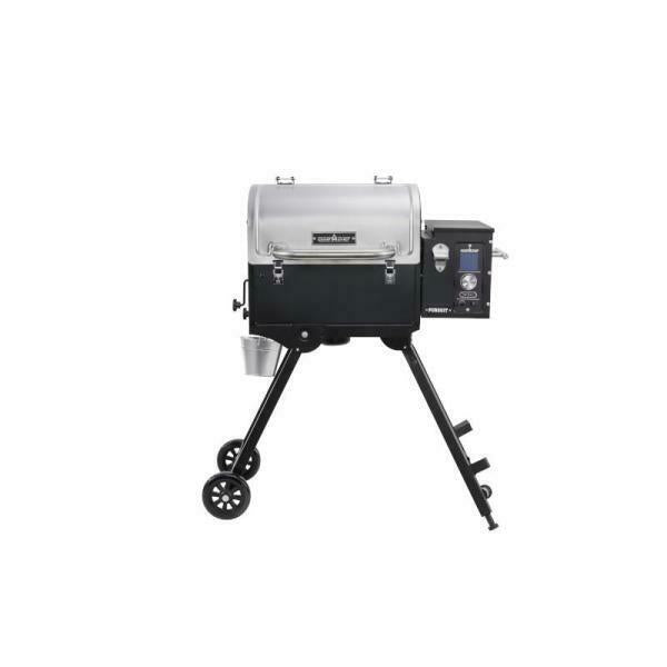 Pursuit Portable Pellet Grill Freestanding  Steel 501 Sq. Inch