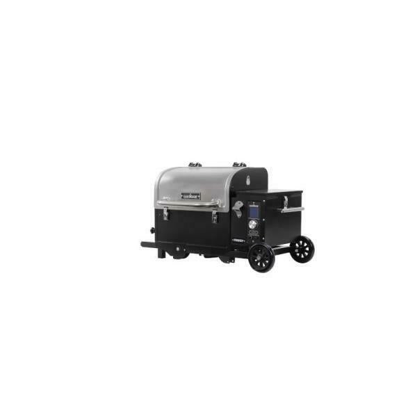 Pursuit Portable Pellet Grill Freestanding  Steel 501 Sq. Inch