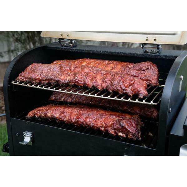 Pursuit Portable Pellet Grill Freestanding  Steel 501 Sq. Inch
