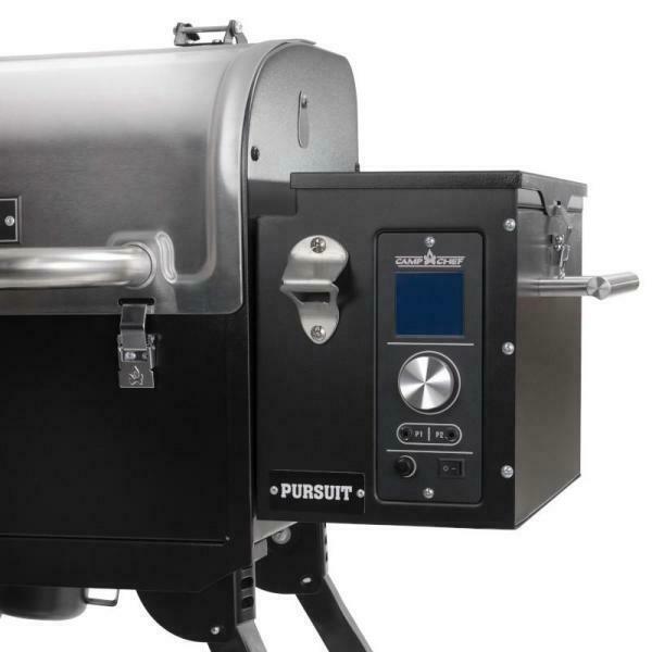 Pursuit Portable Pellet Grill Freestanding  Steel 501 Sq. Inch