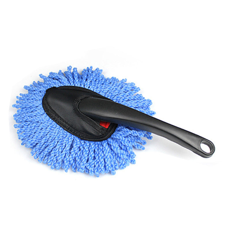 Car Dust Removal Made Easy - Small Duster Wipe, Soft Brush Cleaning Brush, Mini Bristle Brush &amp; Nanofiber Car Interior Accessories
