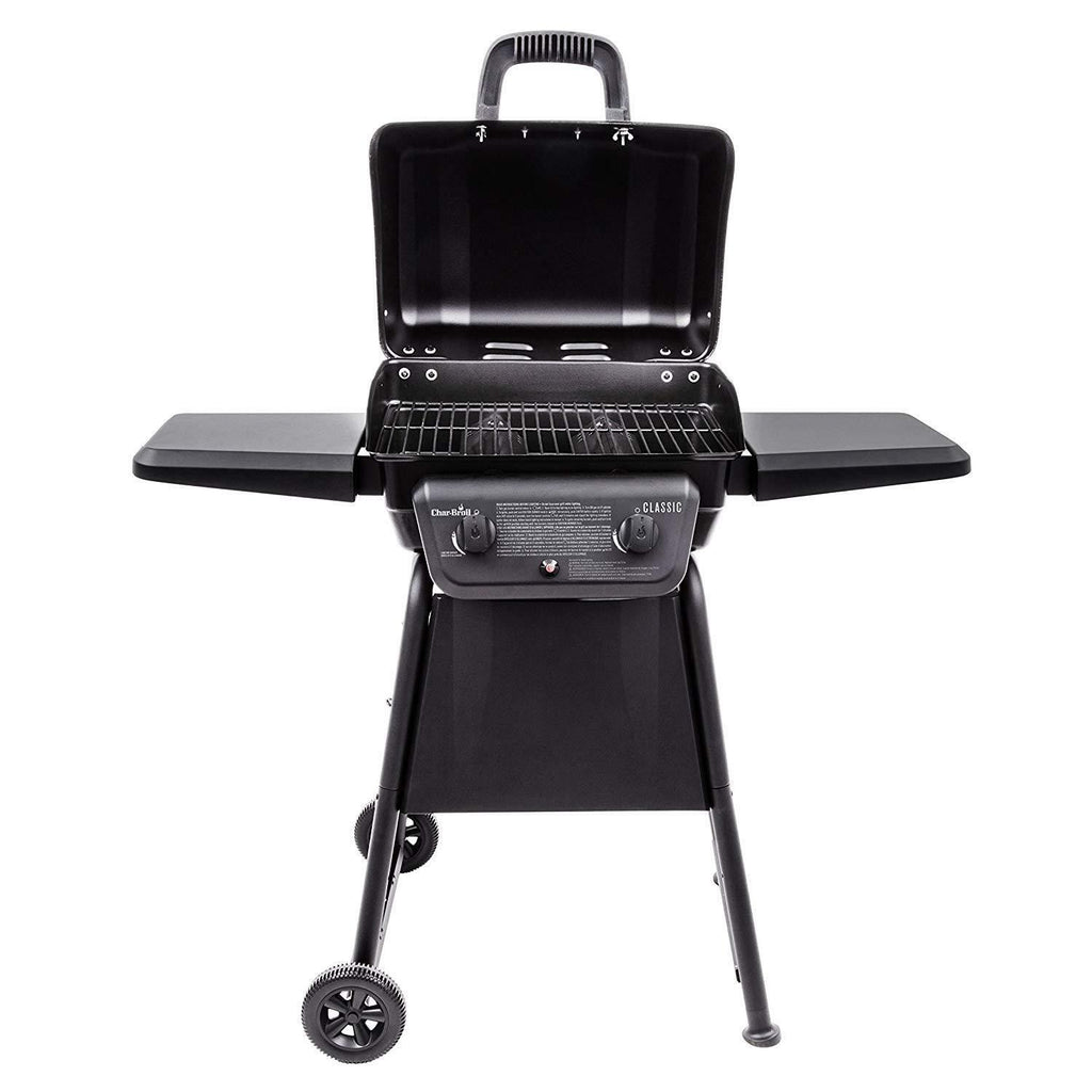 Outdoor Grill BBQ Searer Griller Gas Propane Black Roaster Griddle Barbeque Meat