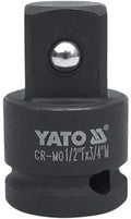 Yato Yt-1067 Impact Adaptor 1/2 Inch (F) X3/4 Inch(M)|Socket Wrench Set|Socket Cover|Socket Set Tool Box|Chrome-Plated Cap|Power Tools|Insulated|Industrial Tools|Mechanical Tools|Automotive