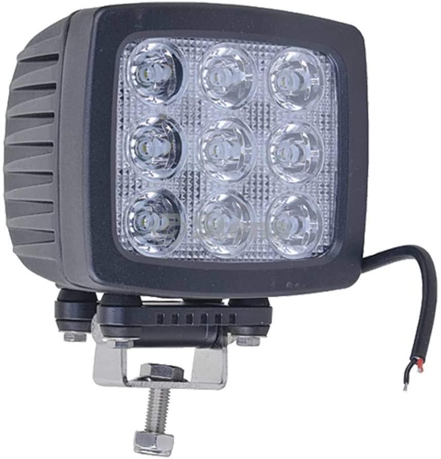 Stens Work Light 12-24 Volt, 5 7/16" x 4 15/16", 9 LED, spot