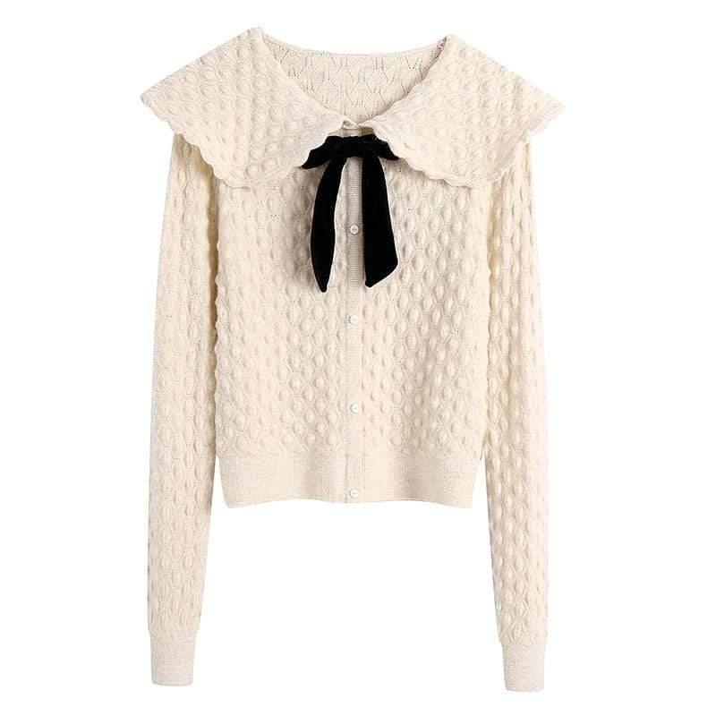 women's bow sweater