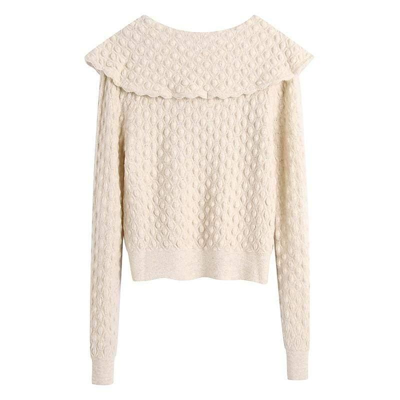 women's bow sweater