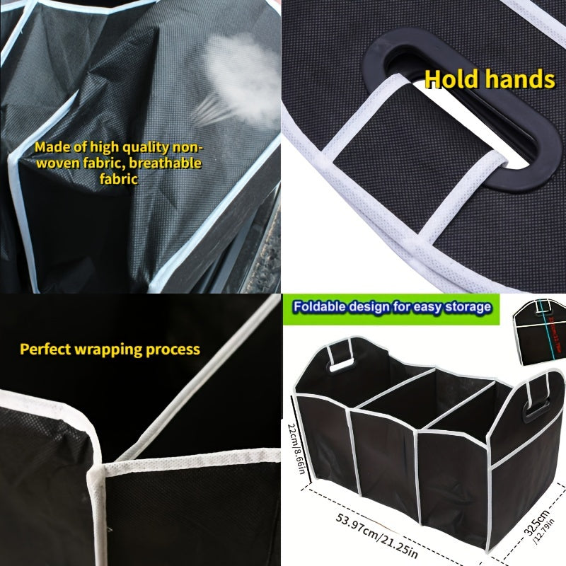 Maximize Your Car StoraSpace With This Universal Car Trunk Organizer!