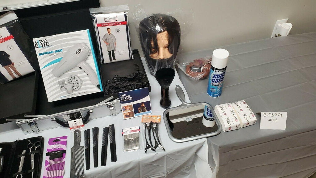 Intermediate Barber Student Kit with Aluminum Suitcase