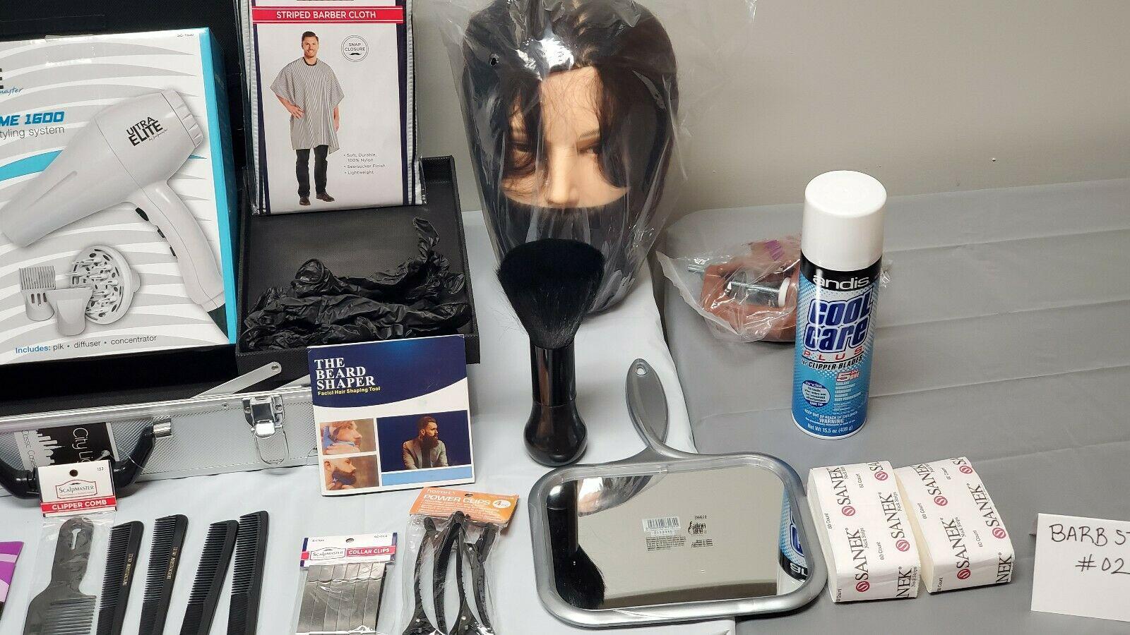 Intermediate Barber Student Kit with Aluminum Suitcase