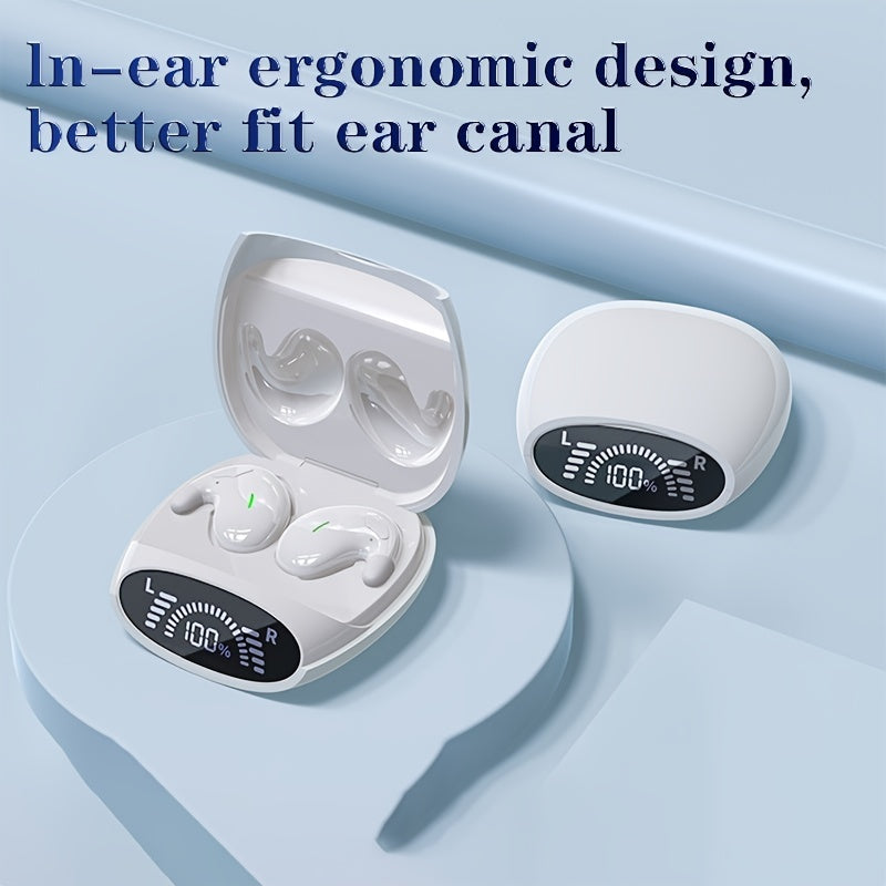 Ultra-Long Standby Wireless Earphone Headset - Ultra-Thin On-Ear Sports Bass For Android &amp; Ios