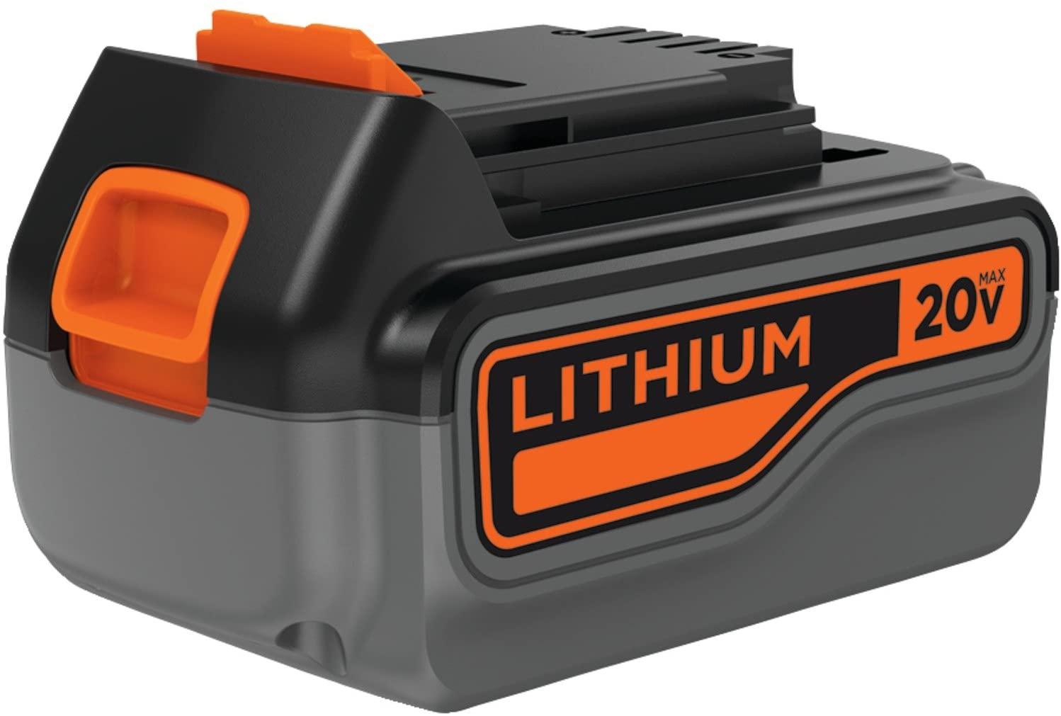 BLACK+DECKER 3-in-1 Lawn Mower, String Trimmer and Edger, 12-Inch with Extra 4-Ah Lithium Ion Battery Pack (MTC220 & LB2X4020)