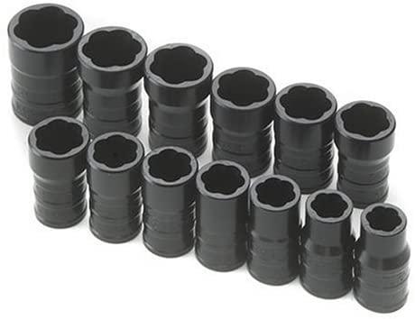 SK 803 13 Piece 3/8-Inch Drive Standard and Metric Turbosocket Fastener Removal Set