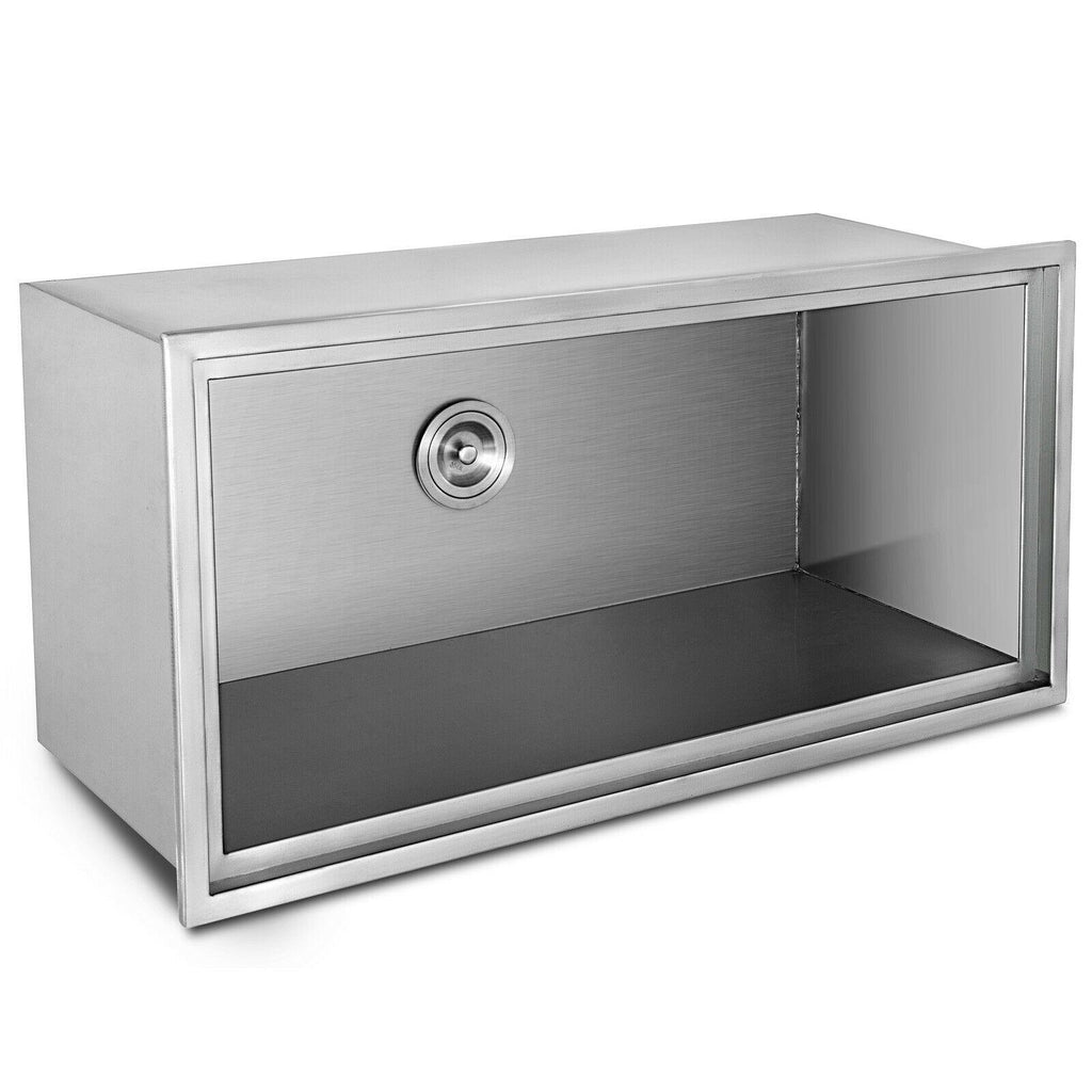 7 Sizes Drop In Ice Chest Bin Boxes W/ Cover  Steel Outdoor/Indoor 304