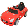 Red Mercedes Benz SLS Kids RC Ride on Car w/ MP3 - Red