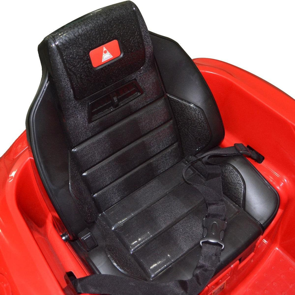 Red Mercedes Benz SLS Kids RC Ride on Car w/ MP3 - Red