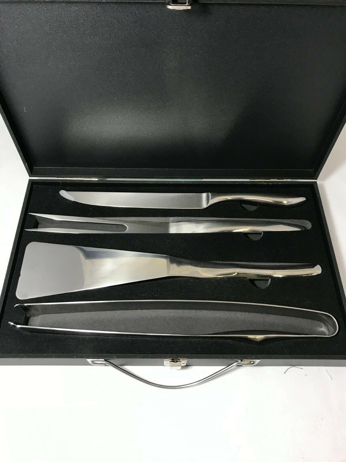 Wave BBQ Set ; 4pcs ;  Steel